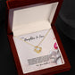 Overflowing With Happiness Necklace Gift for Daughter-In-Law
