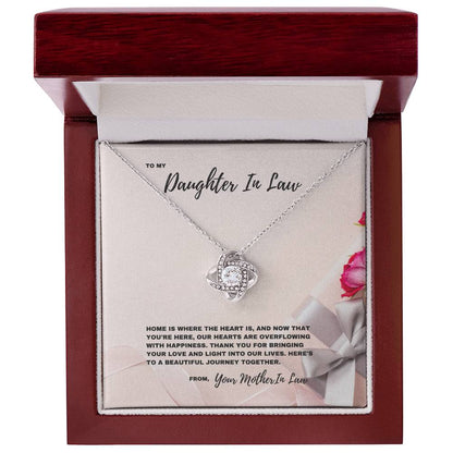 Overflowing With Happiness Necklace Gift for Daughter-In-Law