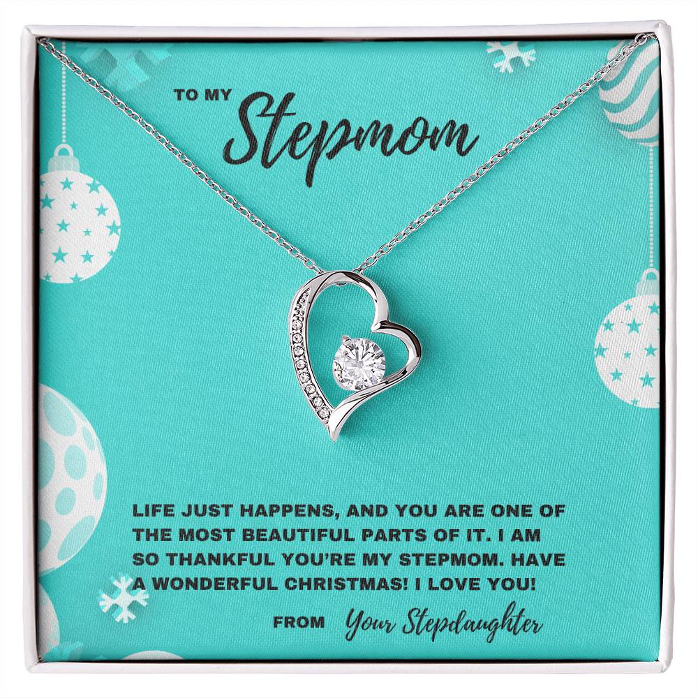 To My Stepmom: A Christmas Necklace Celebrating Love and Gratitude