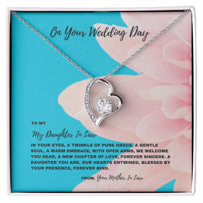 Wedding Day Necklace for Daughter-In-Law | A New Chapter of Love