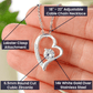 Loving Embrace Welcome Jewelry Gift for Daughter-In-Law- Forever Love Necklace