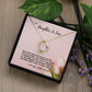 Loving Embrace Welcome Jewelry Gift for Daughter-In-Law- Forever Love Necklace