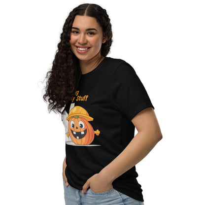 “Building Spooky Stuff” Unisex Eco T-Shirt – Fun Halloween Apparel