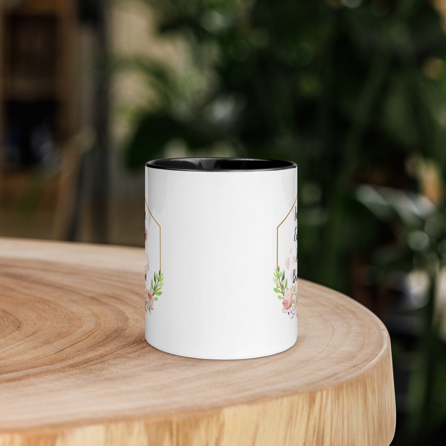 Taza de café inspiradora Serenity Sipper: Just Breathe