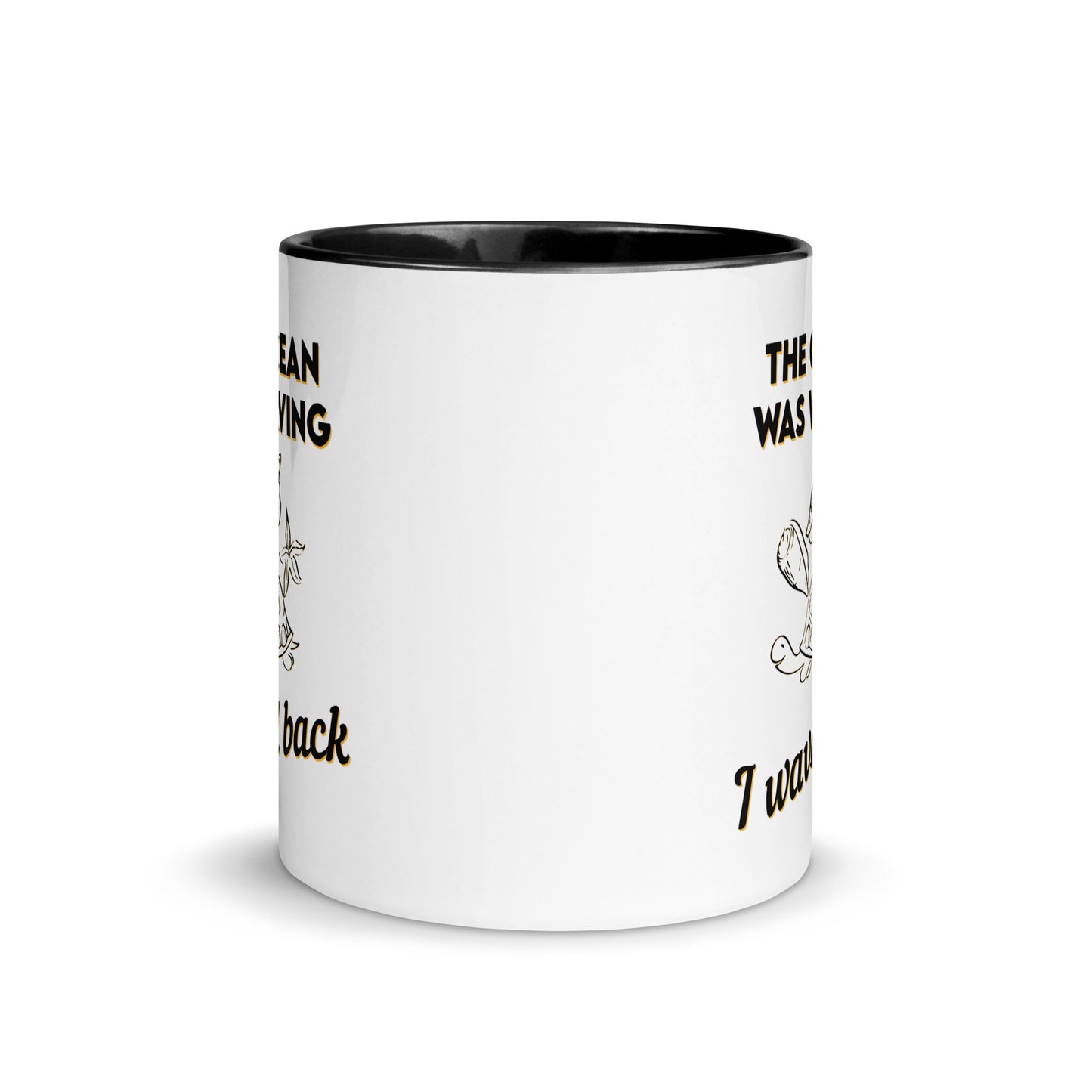 Seaside Greetings: Wave-Back Coffee Mug