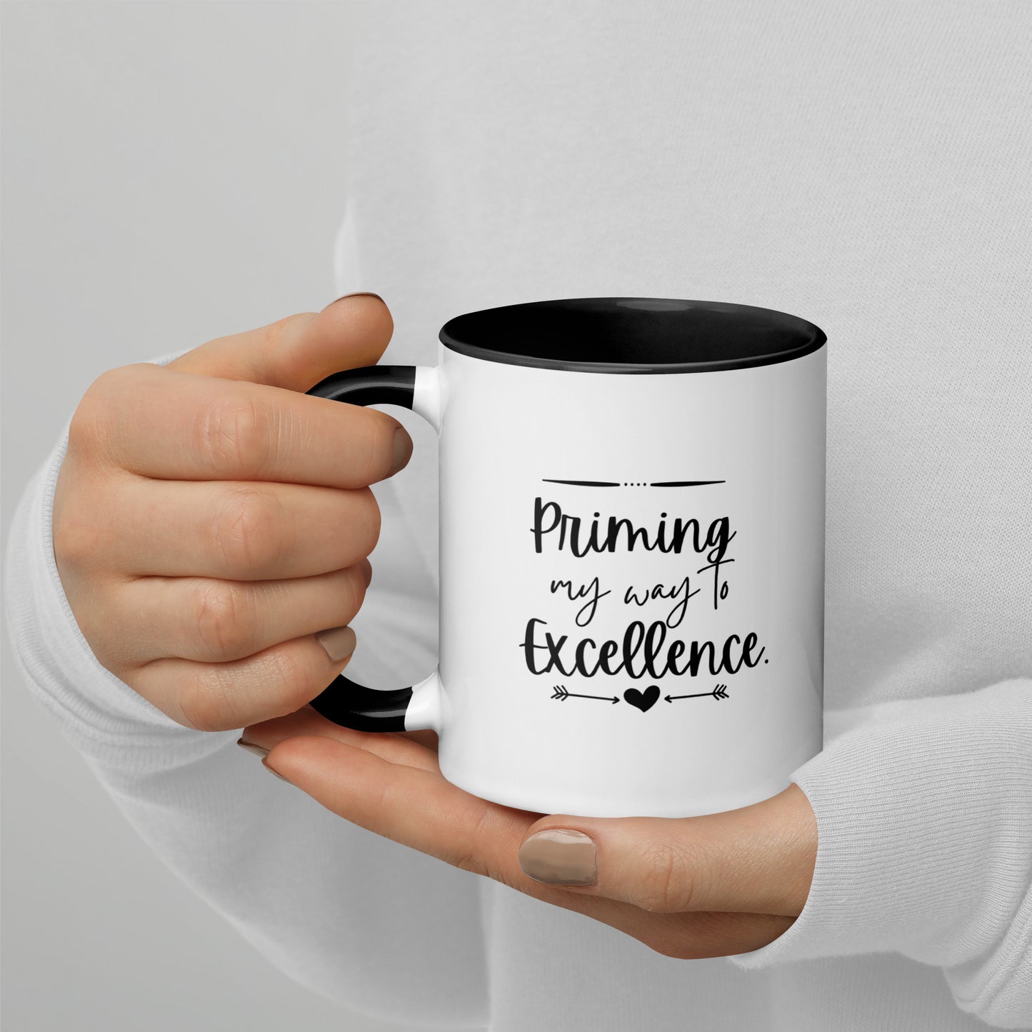 Taza de café motivacional Excellence Primer