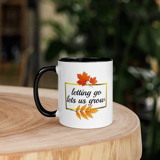 Grow with Grace: Letting Go Coffee Mug