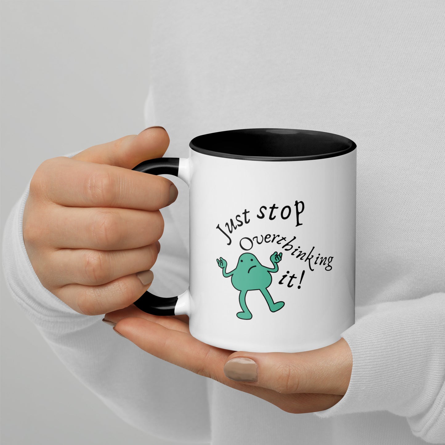 Taza de café Simplifica y bebe