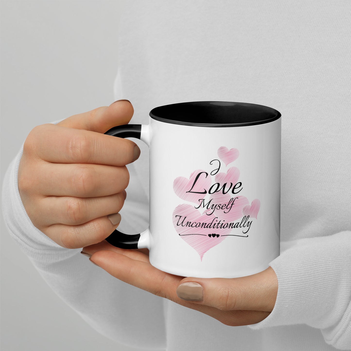 Tasse à café avec affirmation d'amour-propre