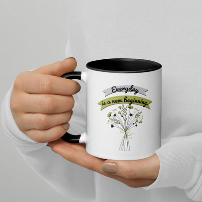 Tasse à café New Beginnings Brew : inspiration quotidienne