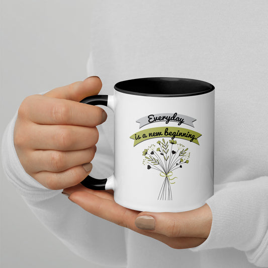 Tasse à café New Beginnings Brew : inspiration quotidienne