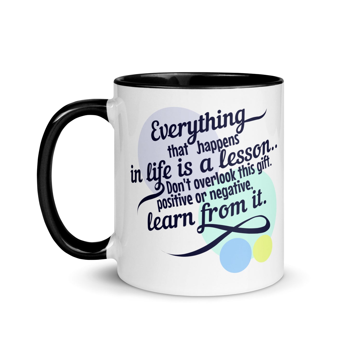 Tasse à café « Keeper of Life's Lesson » : Embrassez chaque expérience