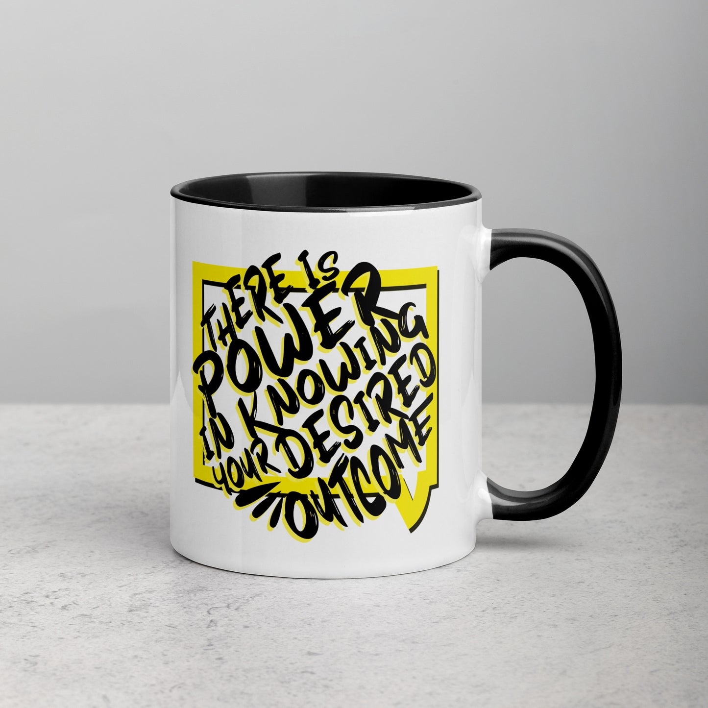 Outcome Affirmation Mug