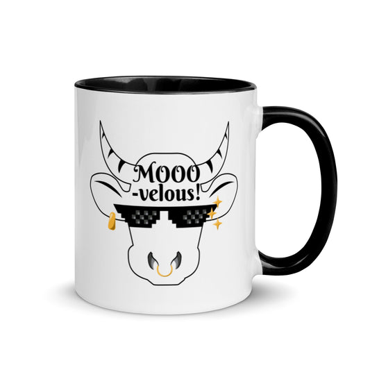 Tasse à café MooVelous à motif de tête de vache