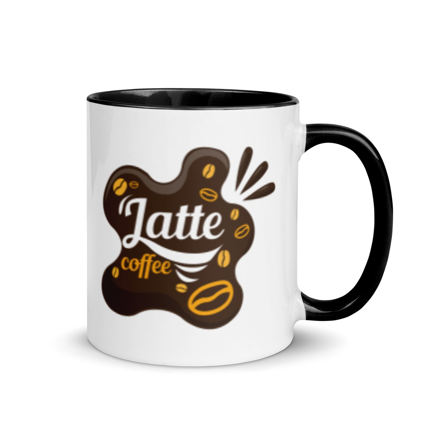 Latte Lover's Delight: Coffee Bean Bliss Coffee Mug