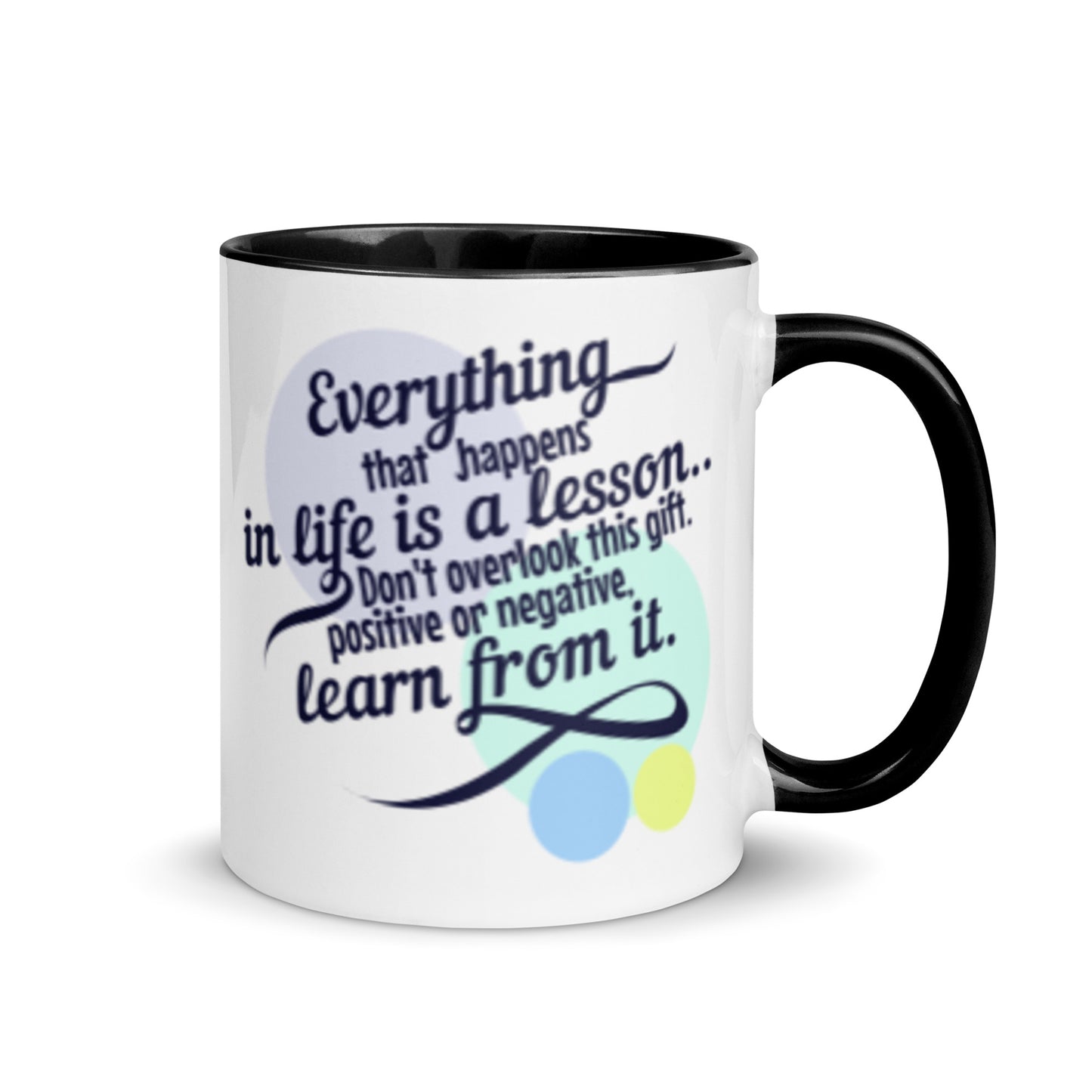 Tasse à café « Keeper of Life's Lesson » : Embrassez chaque expérience