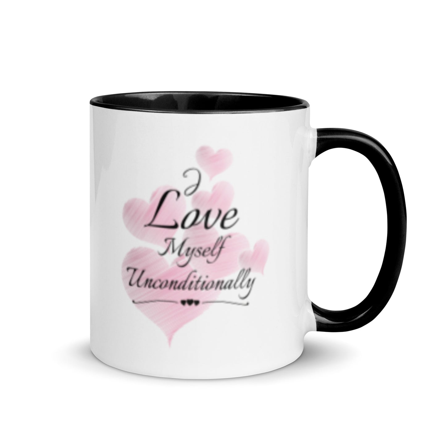 Taza de café con afirmación de amor propio