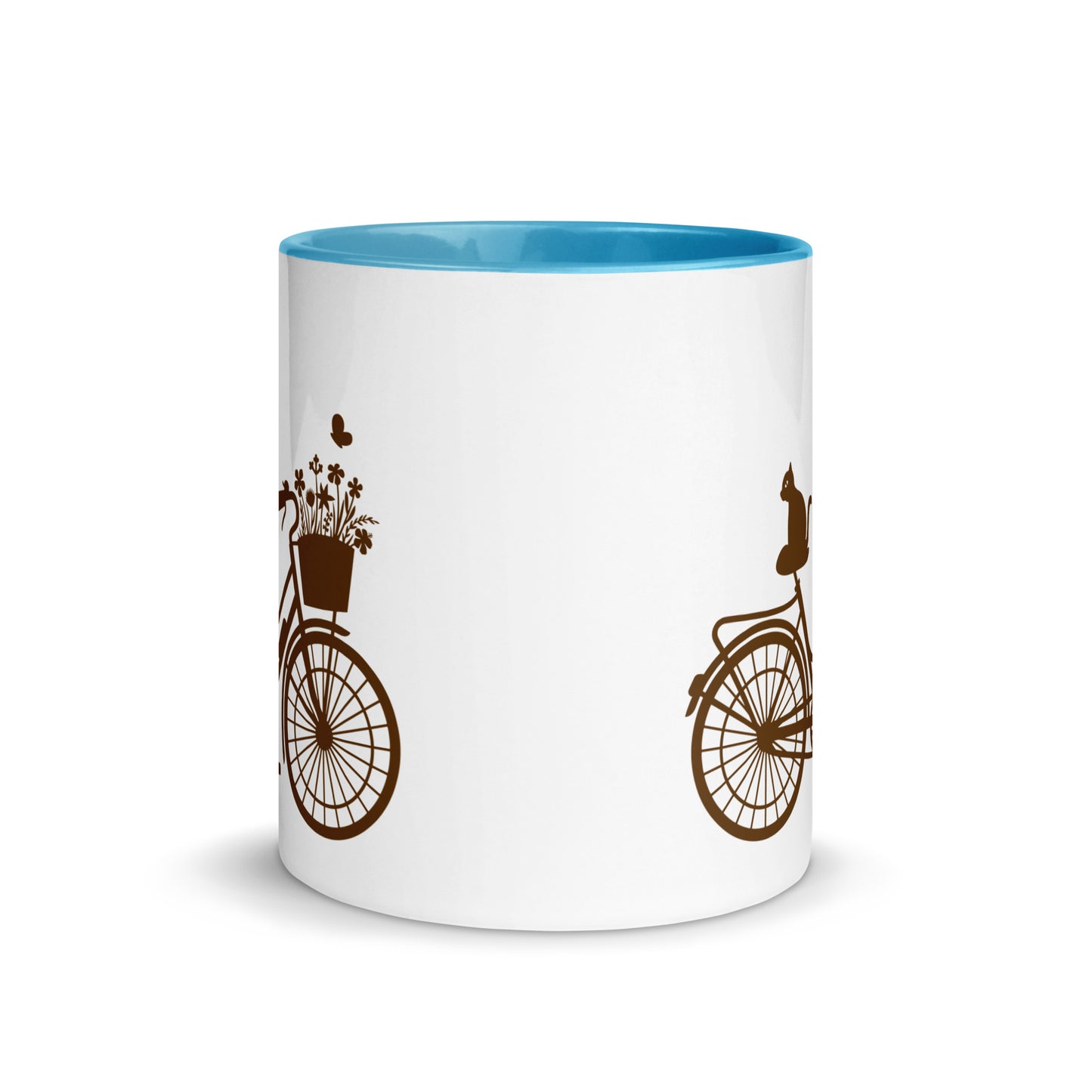 Taza de café Whimsical Bike Ride: Feline Adventure