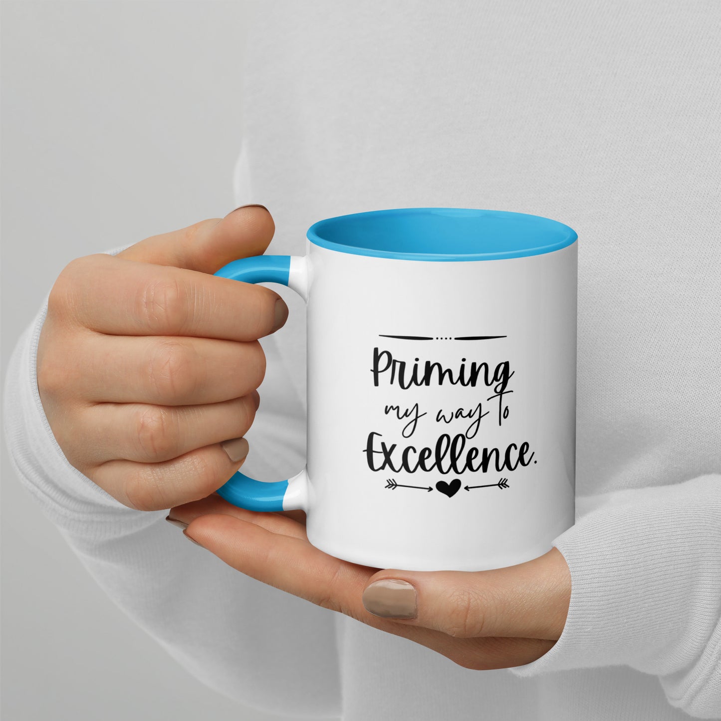 Taza de café motivacional Excellence Primer