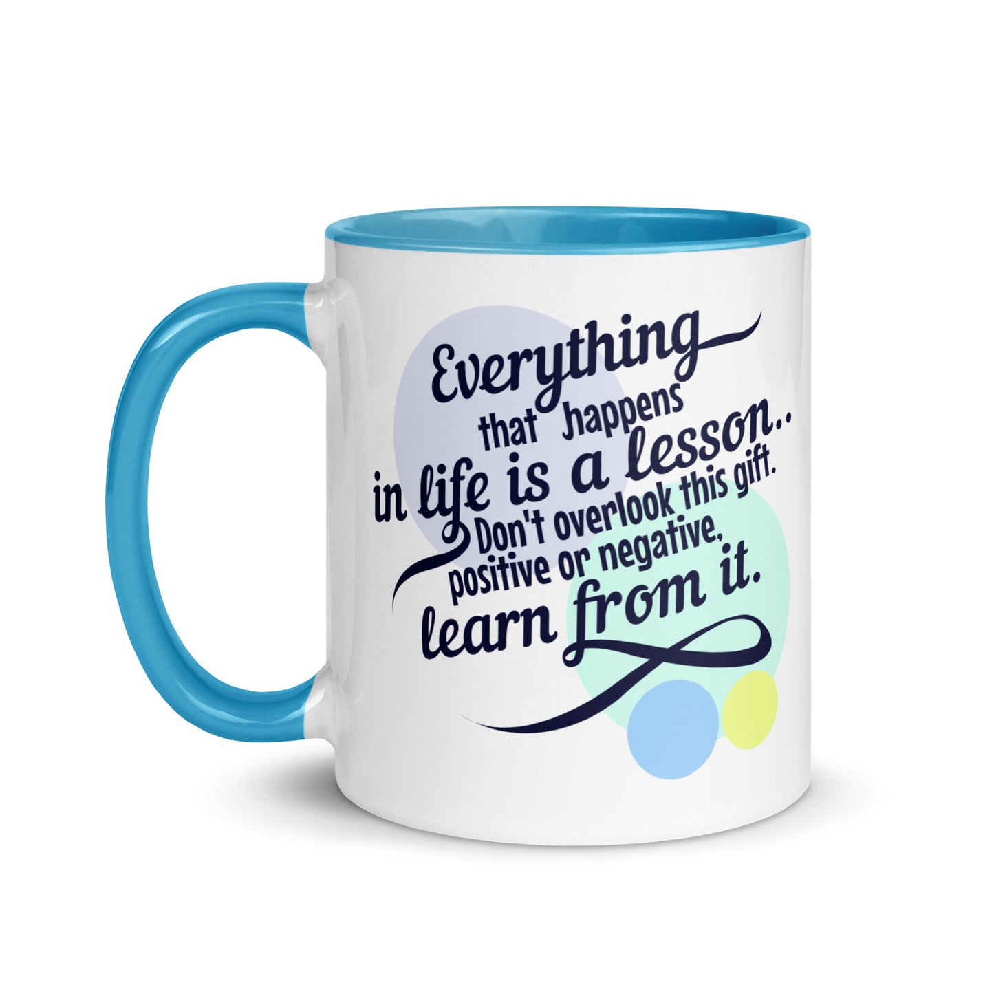 Tasse à café « Keeper of Life's Lesson » : Embrassez chaque expérience