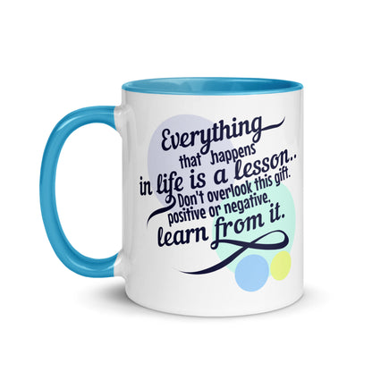 Tasse à café « Keeper of Life's Lesson » : Embrassez chaque expérience