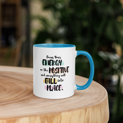 Positive Energy Flow Inspirational Coffee Mug