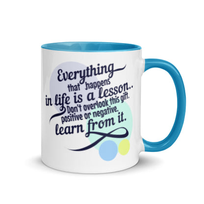 Tasse à café « Keeper of Life's Lesson » : Embrassez chaque expérience