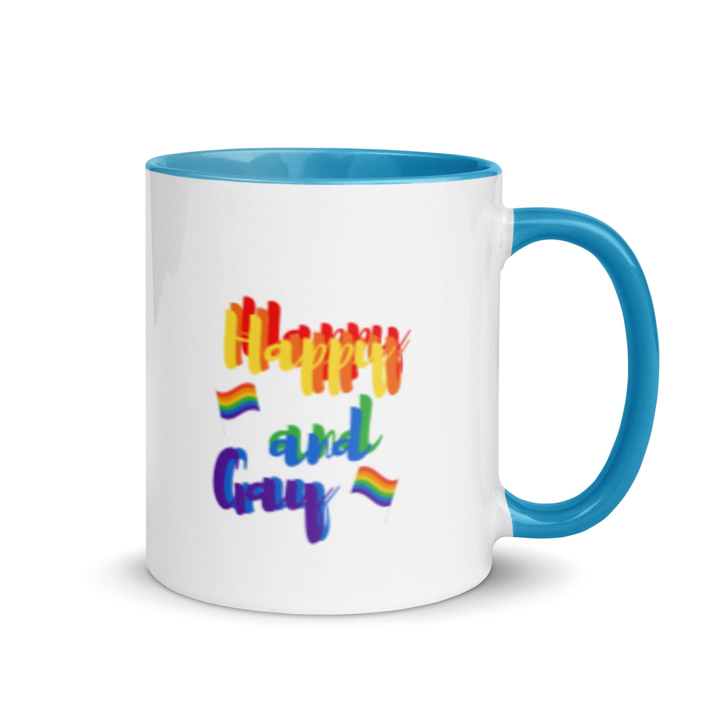 Taza de café con el mensaje "Orgullo alegre"