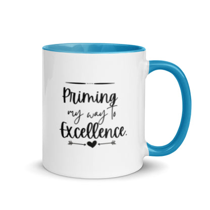 Taza de café motivacional Excellence Primer