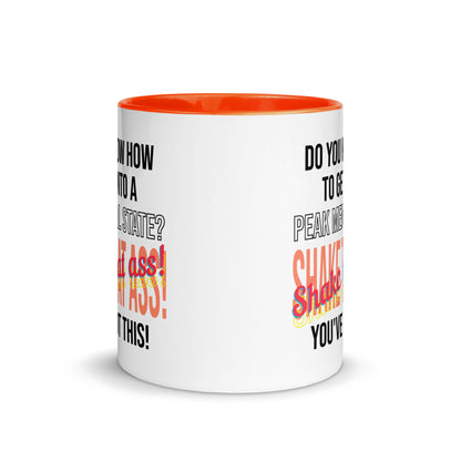 Motivation de l'état mental : tasse à café Shake, Believe, Succeed