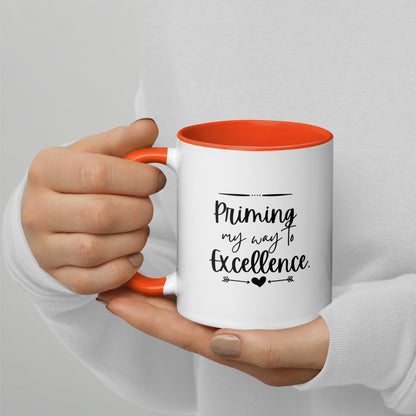 Taza de café motivacional Excellence Primer