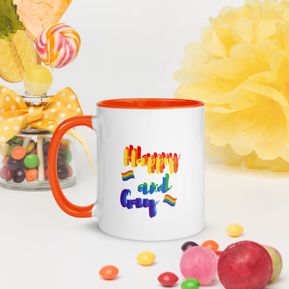 Taza de café con el mensaje "Orgullo alegre"