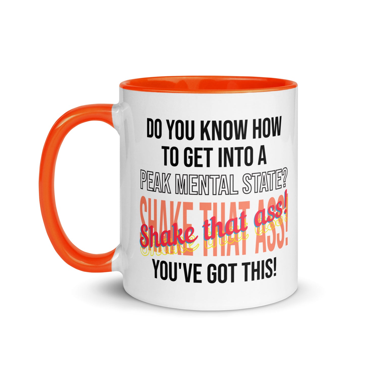 Mental State Motivator: Shake, Believe, Succeed Coffee Mug