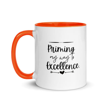 Taza de café motivacional Excellence Primer