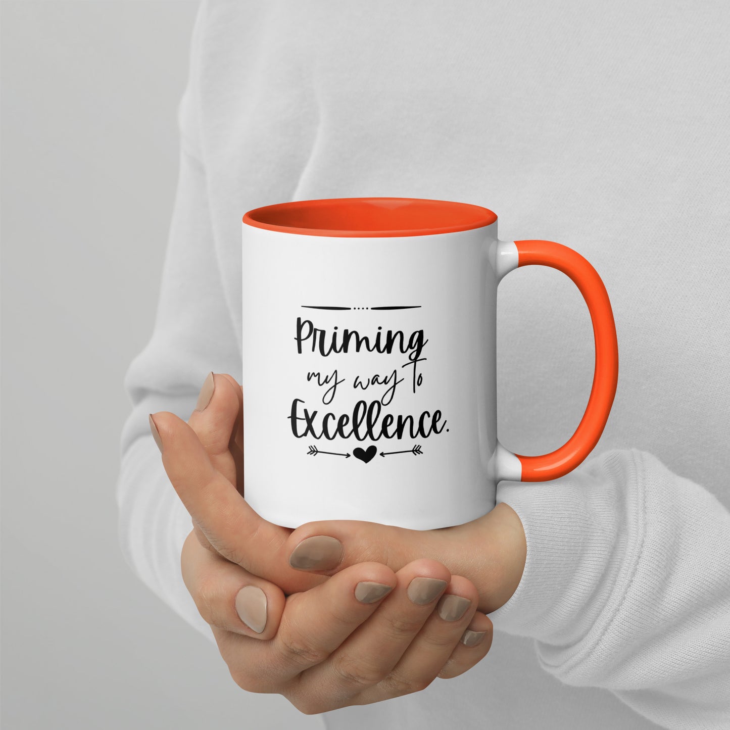 Taza de café motivacional Excellence Primer