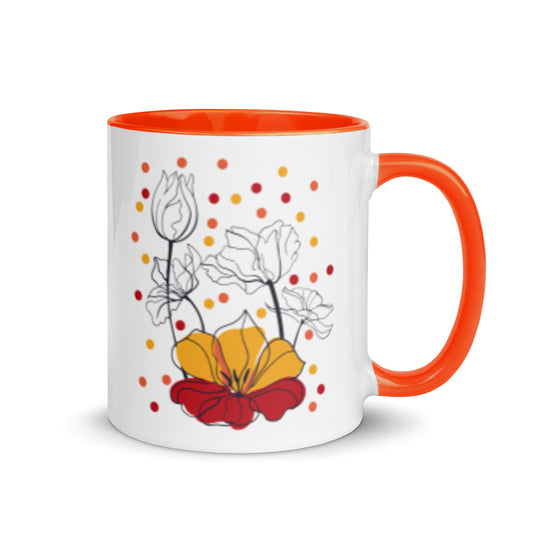 Blossom Breeze: Floral Delight -Coffee Mug