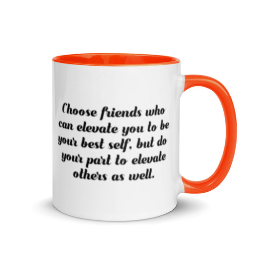 Taza de café Elevate Together Friendship