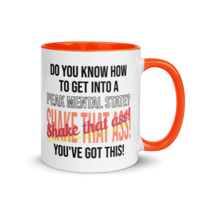 Motivation de l'état mental : tasse à café Shake, Believe, Succeed