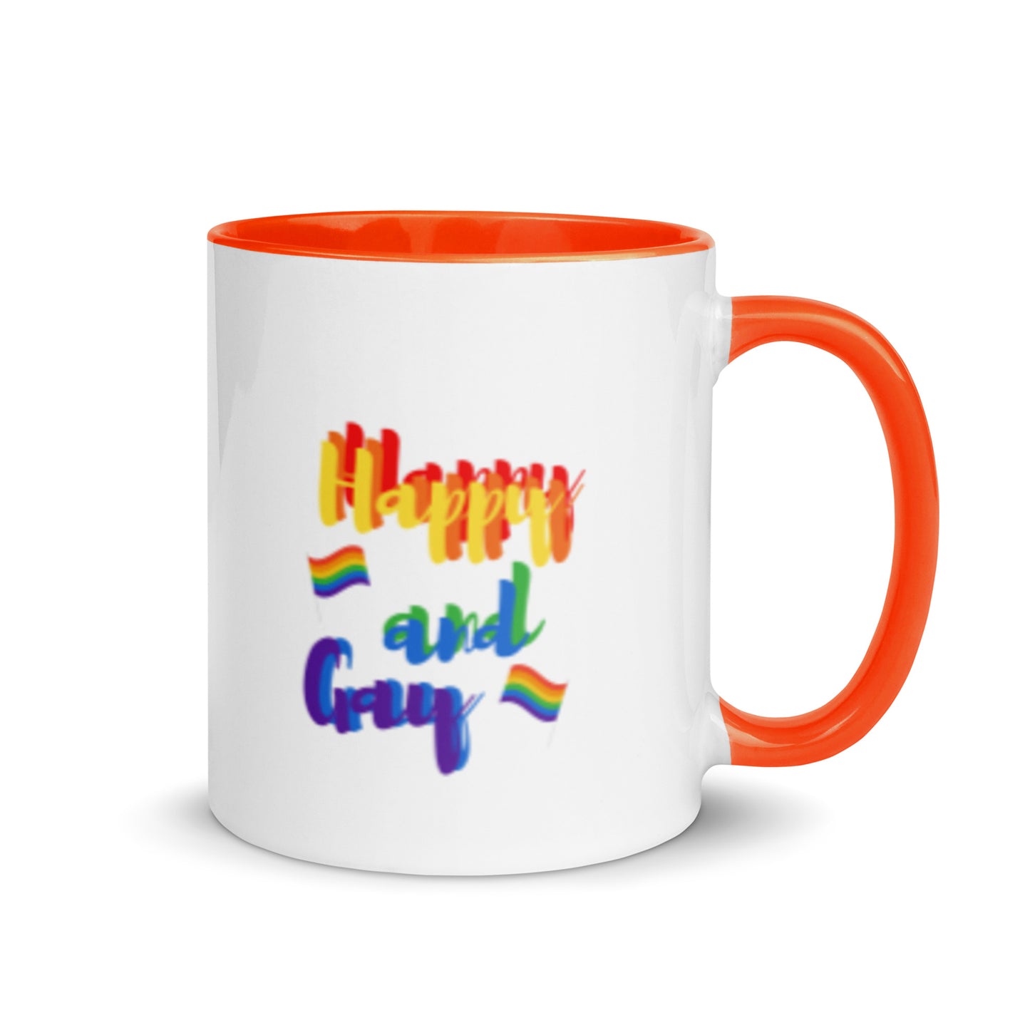 Taza de café con el mensaje "Orgullo alegre"