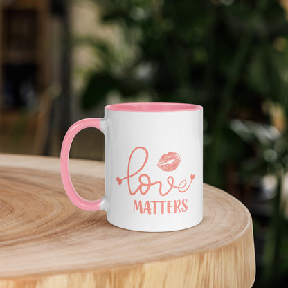 Sweet Kiss of Love Matters Coffee Mug