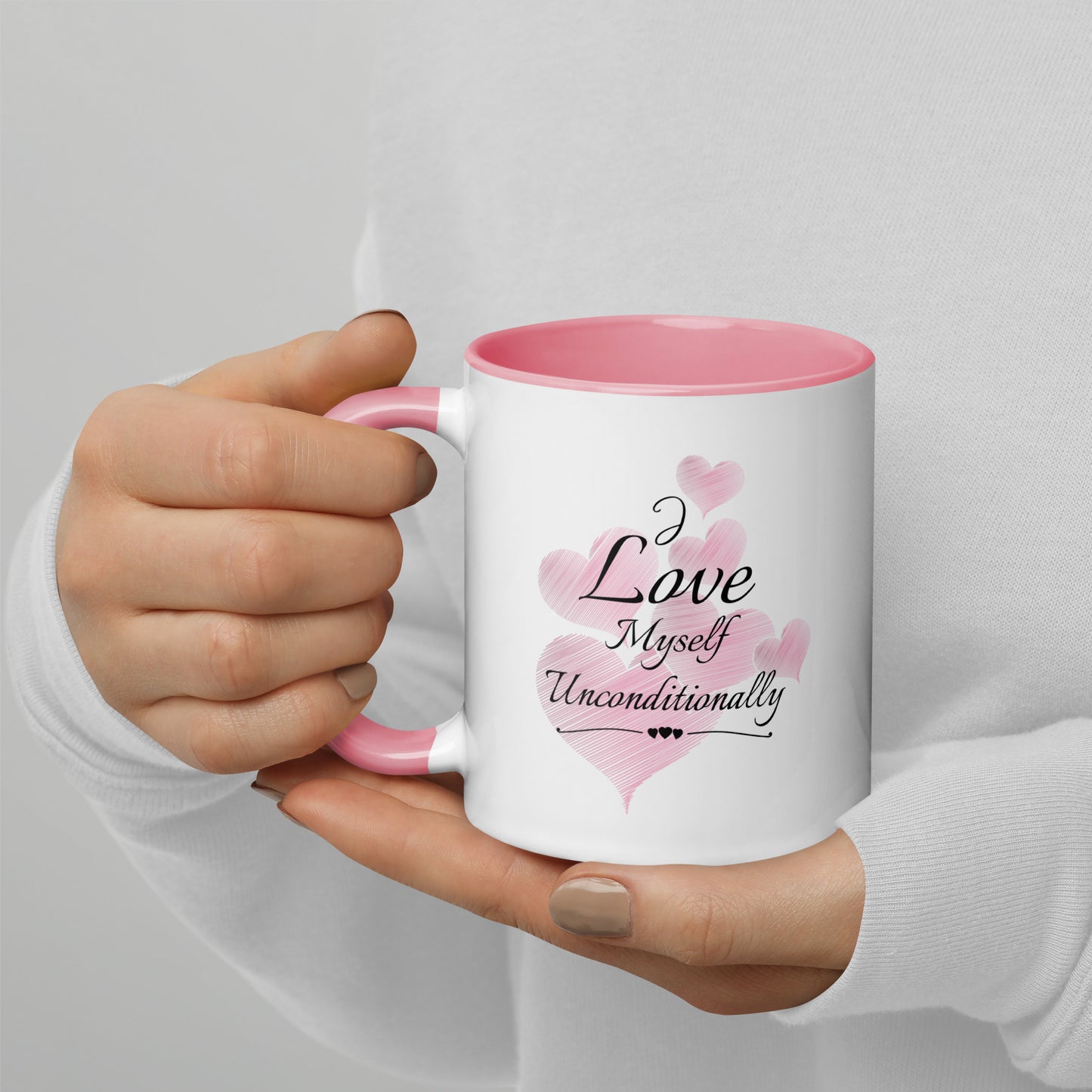 Tasse à café avec affirmation d'amour-propre