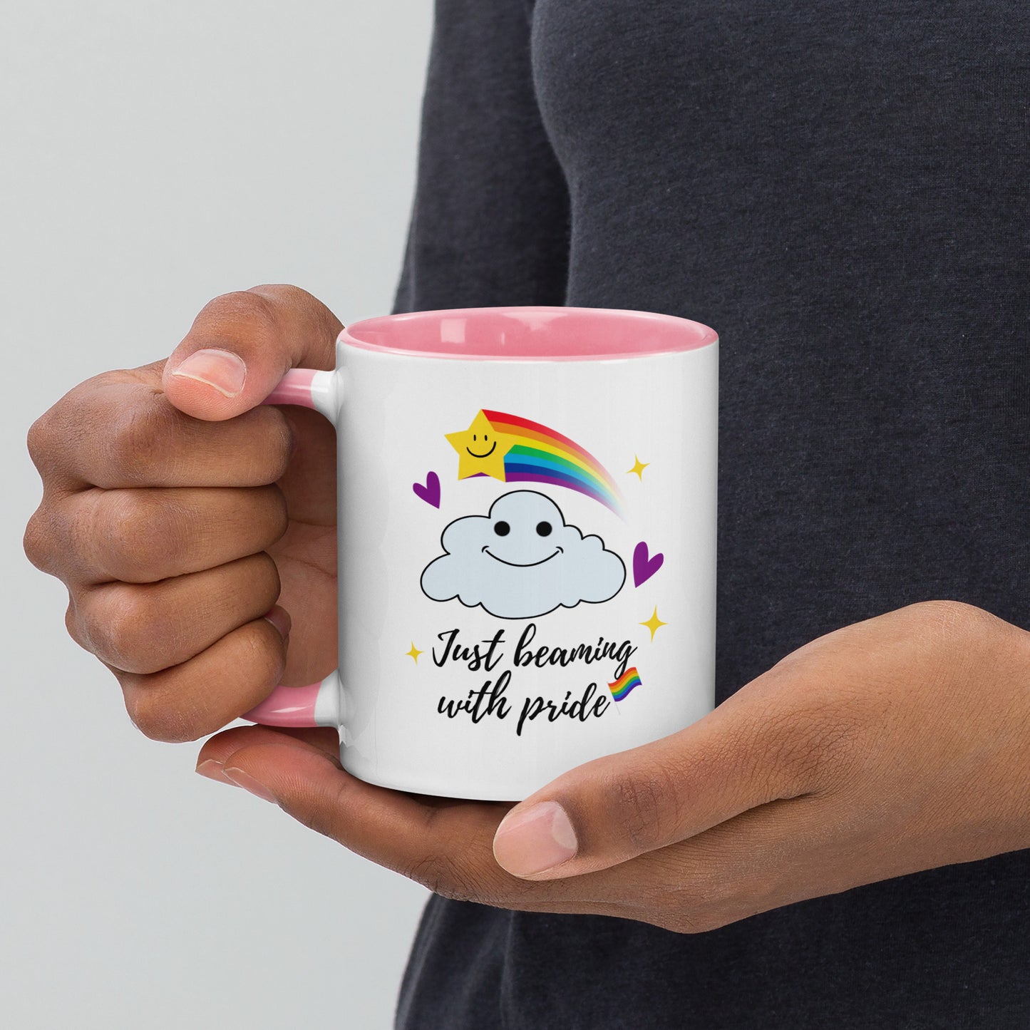 Pride Beams : tasse à café inspirante