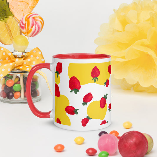 Taza de café armonía de bayas dulces