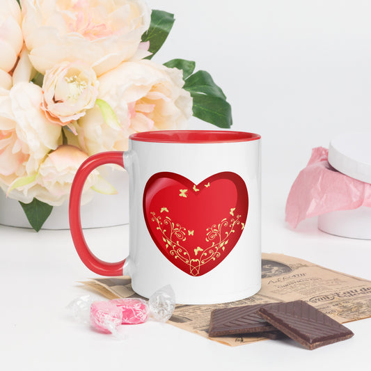 Taza de café Love's Butterfly Haven