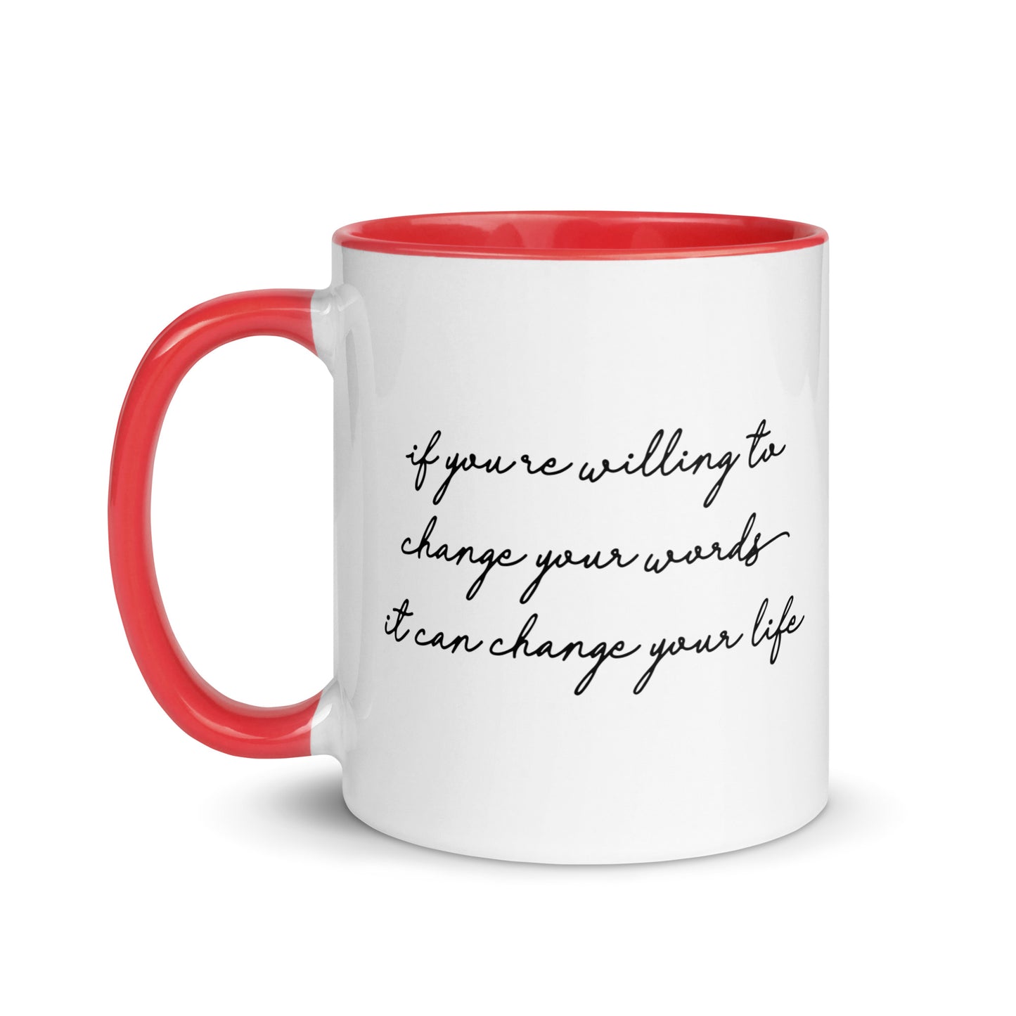 Word Power: Life-Changing Brew Coffee Mug