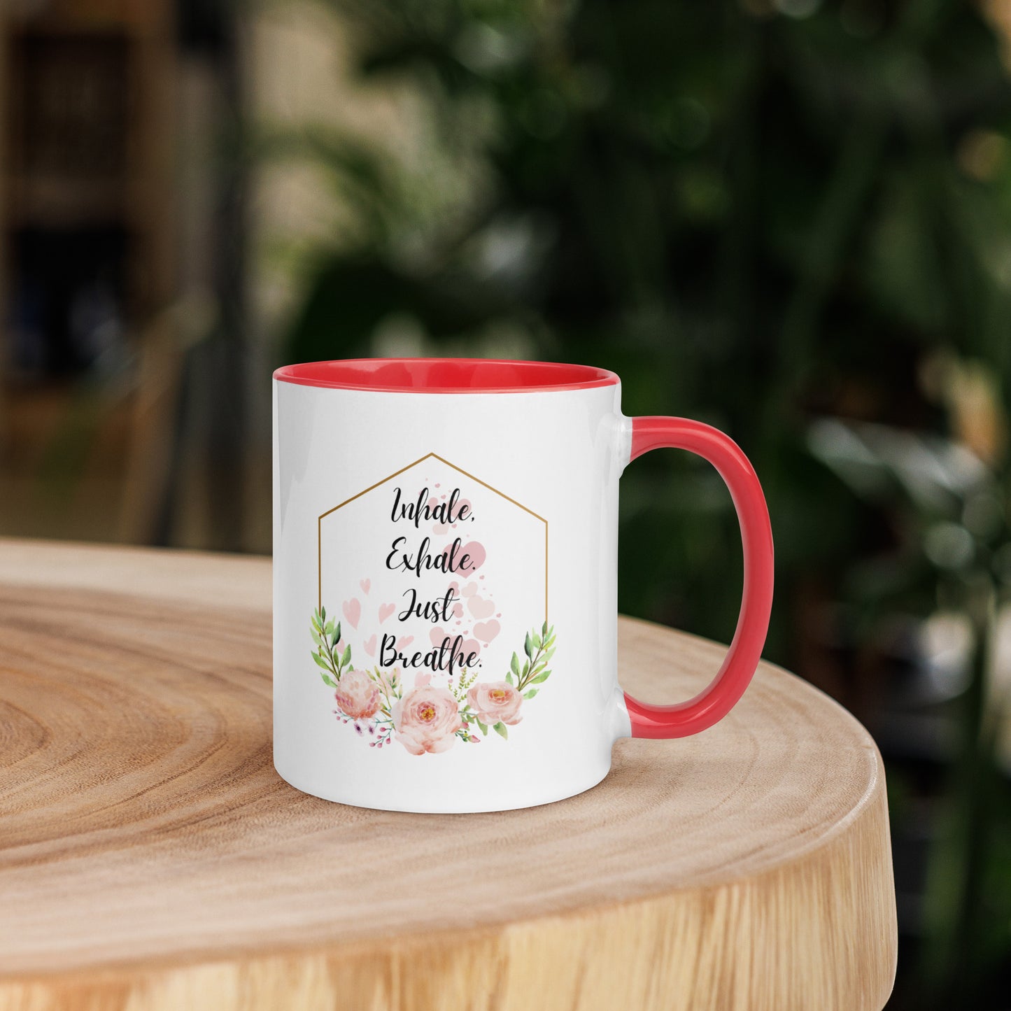 Serenity Sipper: Just Breathe Inspirational Coffee Mug