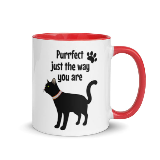 Affirmations félines : tasse à café Purrfect You