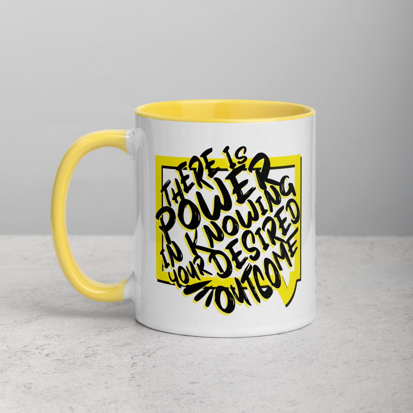 Outcome Affirmation Mug