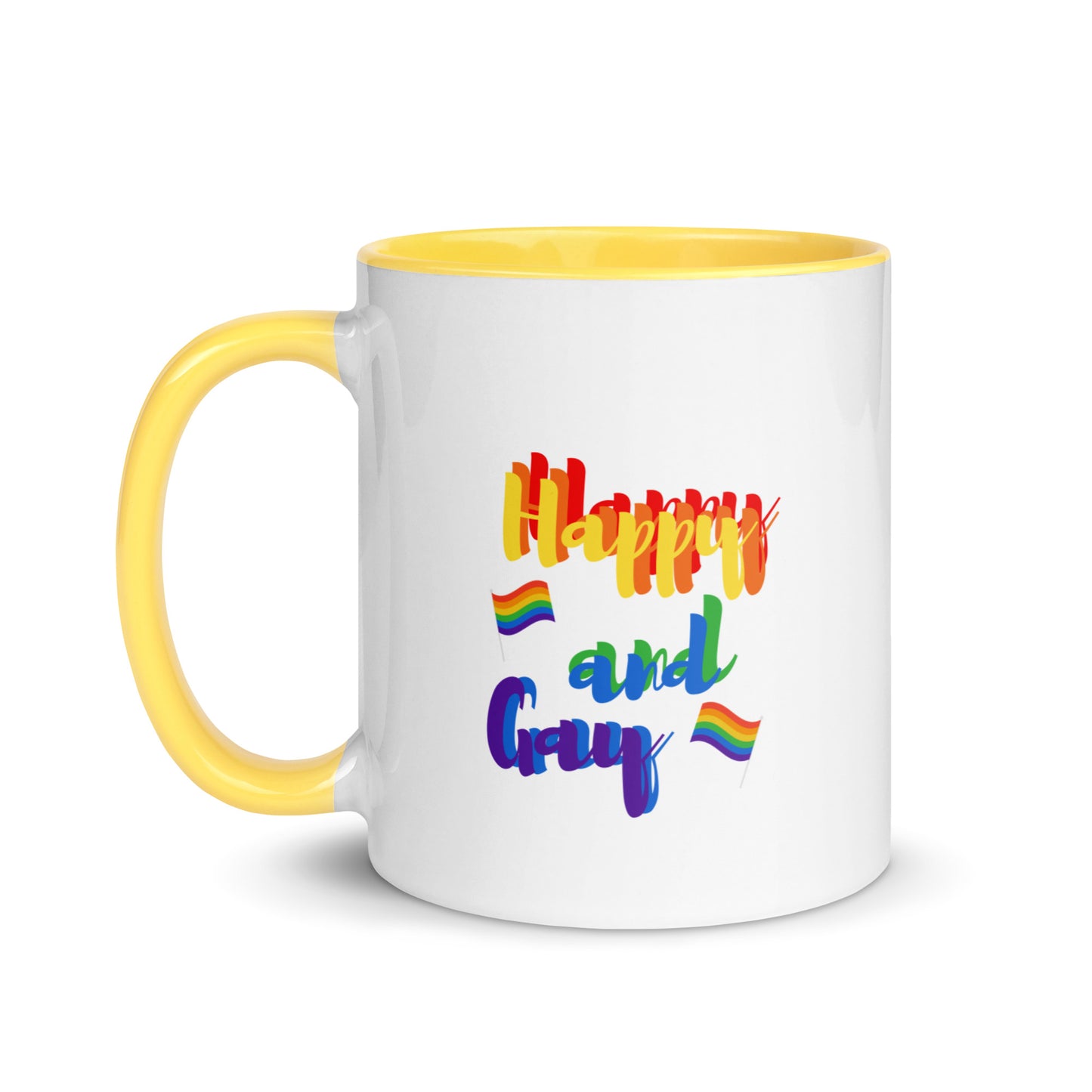 Taza de café con el mensaje "Orgullo alegre"