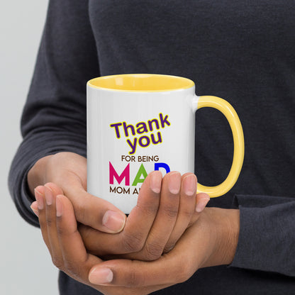 Thank You For Being Mom and Dad Appreciation Coffee Mug - Heartfelt Gratitude in a Cup